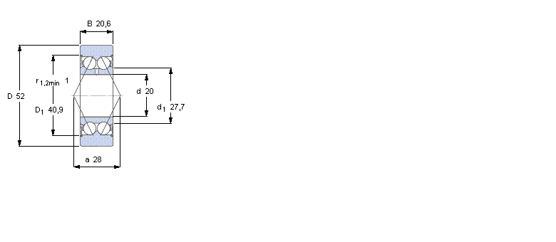 SKF 凸輪滾柱305704C-2Z樣本圖片