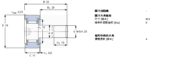 SKF 凸輪從動(dòng)件KR19PPSKA樣本圖片